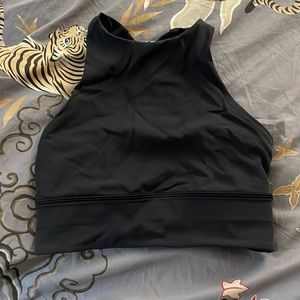 Lululemon Black Sports Bra Top